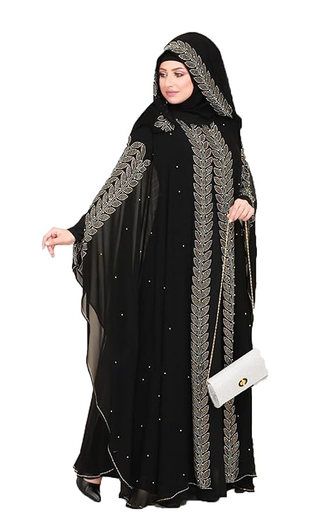 Black Farasha Elegance Abaya