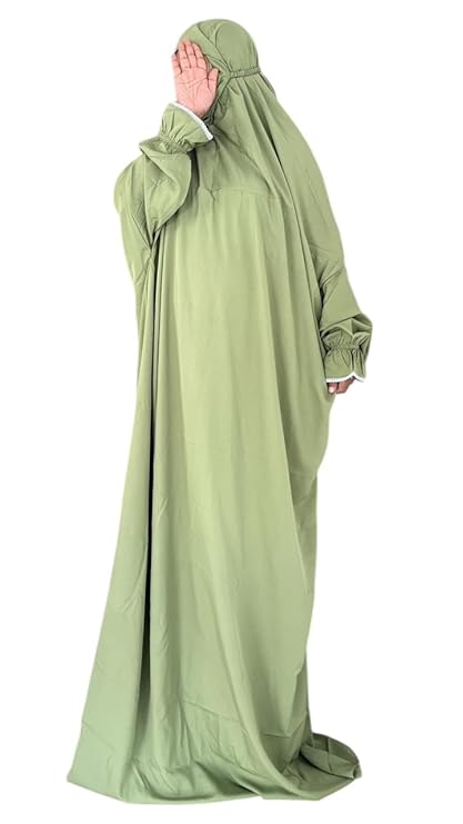 Premium Islamic Prayer Dress with Hijab